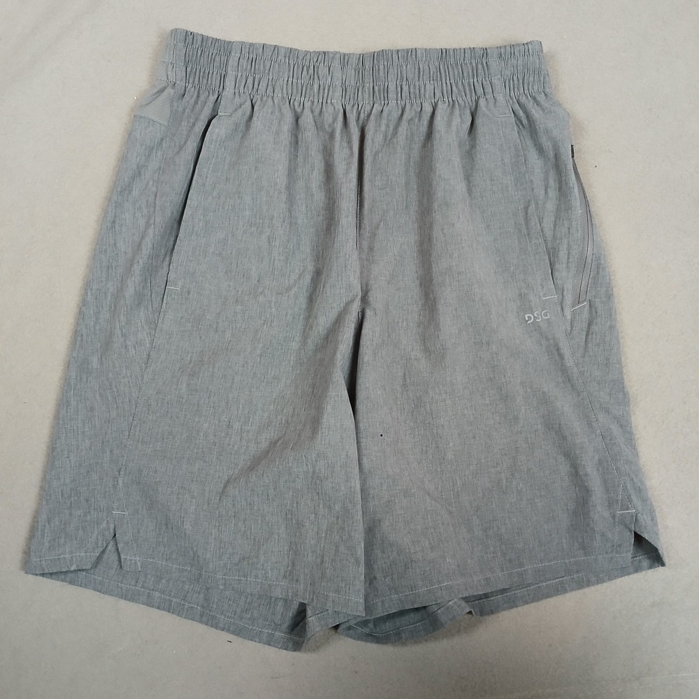 New DSG‎ Men's 8" Inch Agility Short Size Small Mid Gray Running Workout